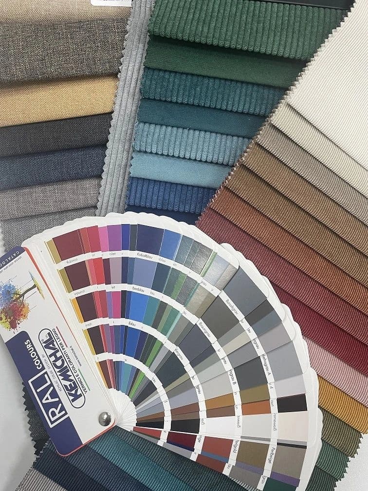 Fabric samples - próbki tkanin tapicerskich