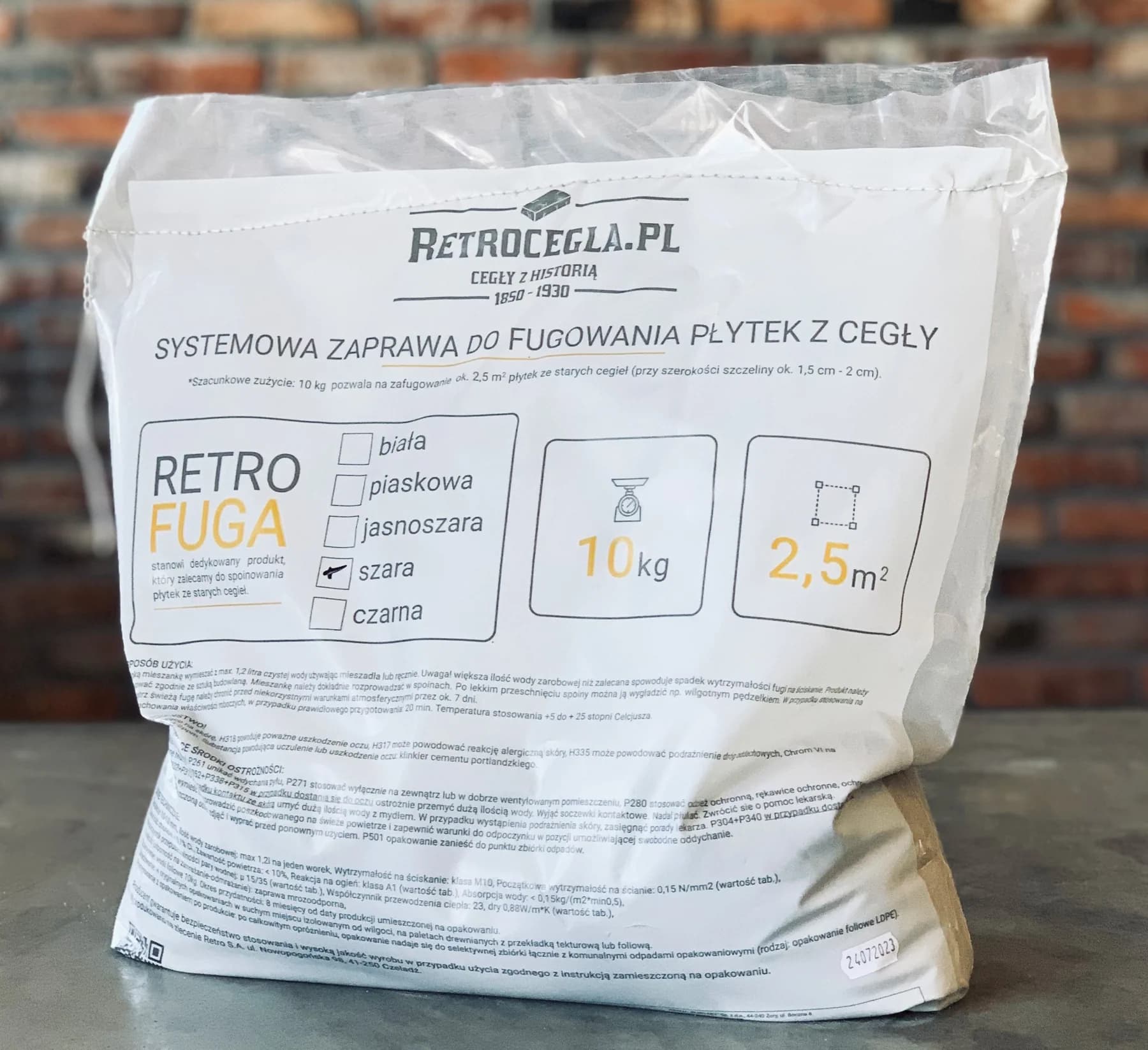 Retro fuga do cegły